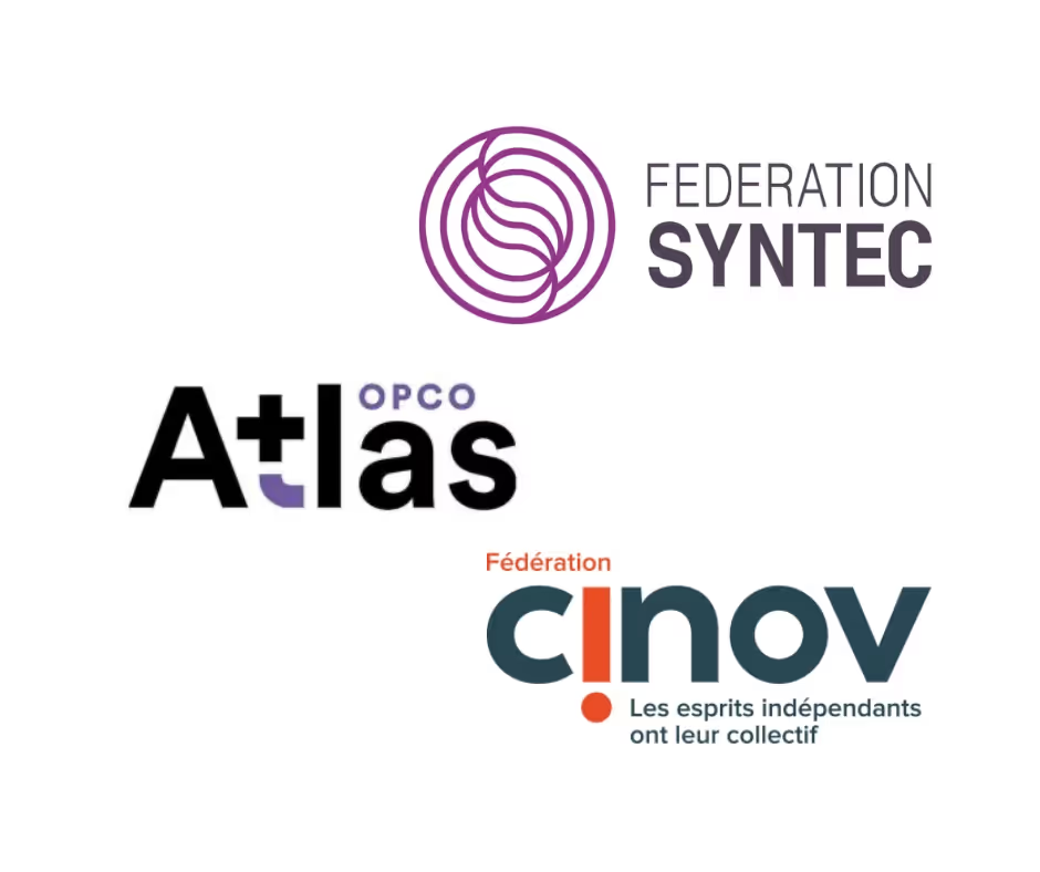 Logos Fédération SYNTEC, Atlas et Cinov
